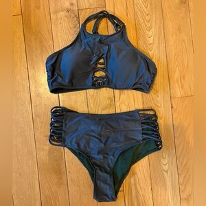 Women’s TiniBikini size M dark green